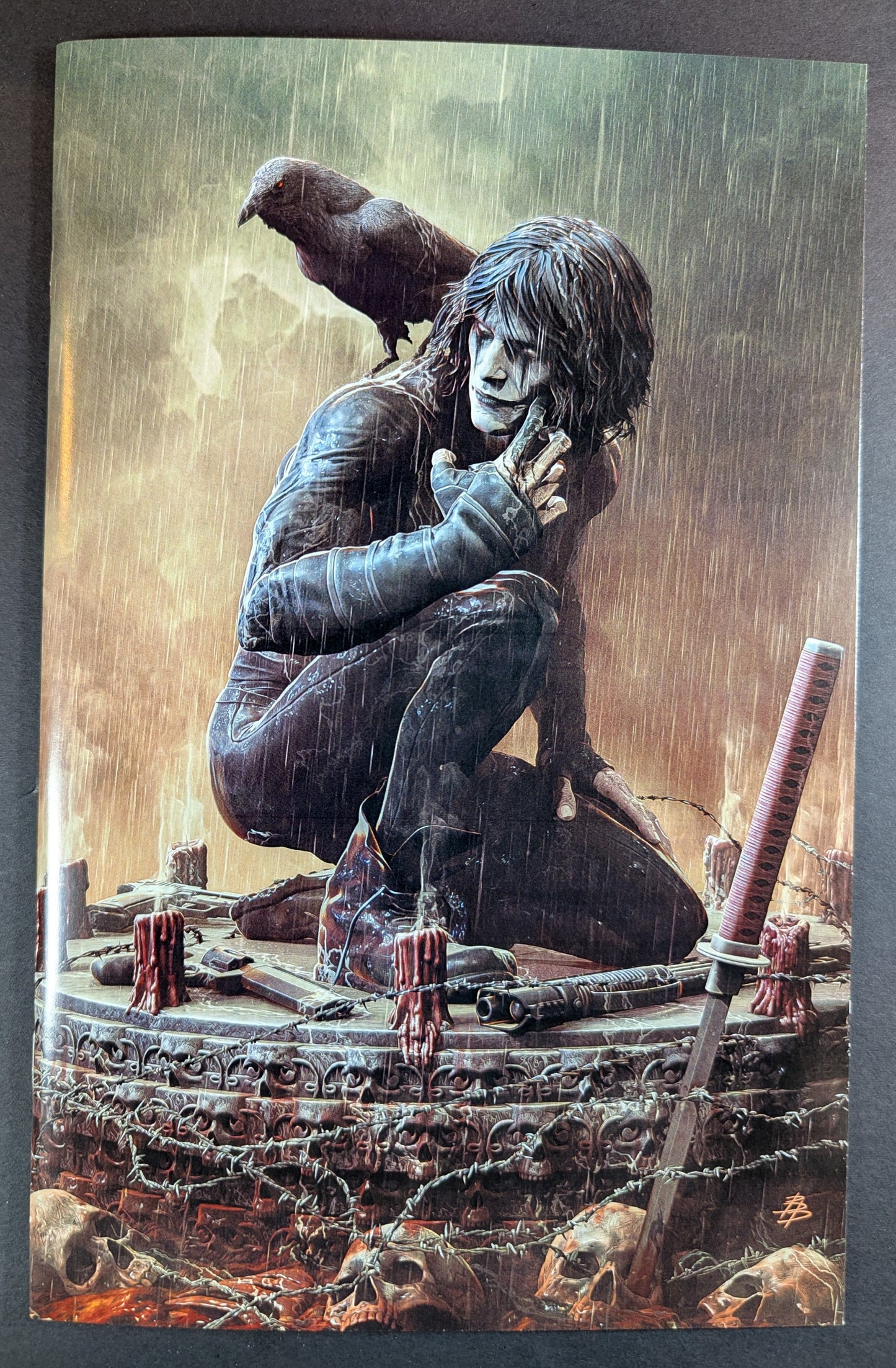 The Crow | Megacon Legendary Bjorn Barends Virgin Trading Pack LTD 100 COA NM+