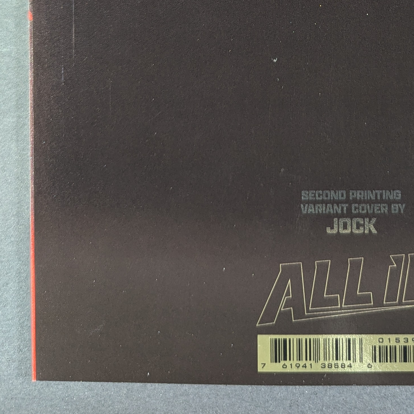 Absolute Batman #15 | 2nd Printing Jock Foil Variant NM+