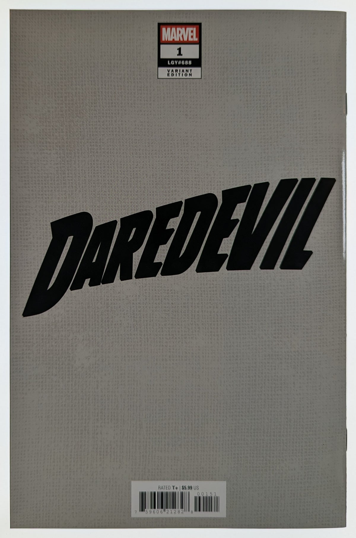 Daredevil #1 Bling Bag Ryan Stegman Foil Cover NM-