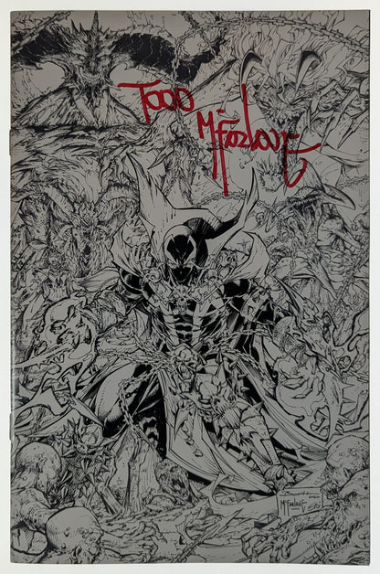 NYCC Exclusive Diablo Immortal x Spawn Color / B&W Signed Todd McFarlane LTD 850