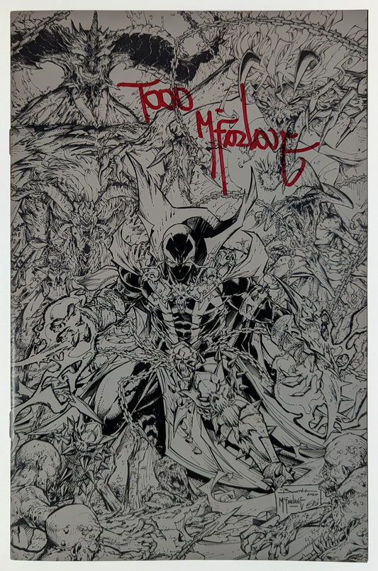 NYCC Exclusive Diablo Immortal x Spawn Color / B&W Signed Todd McFarlane LTD 850