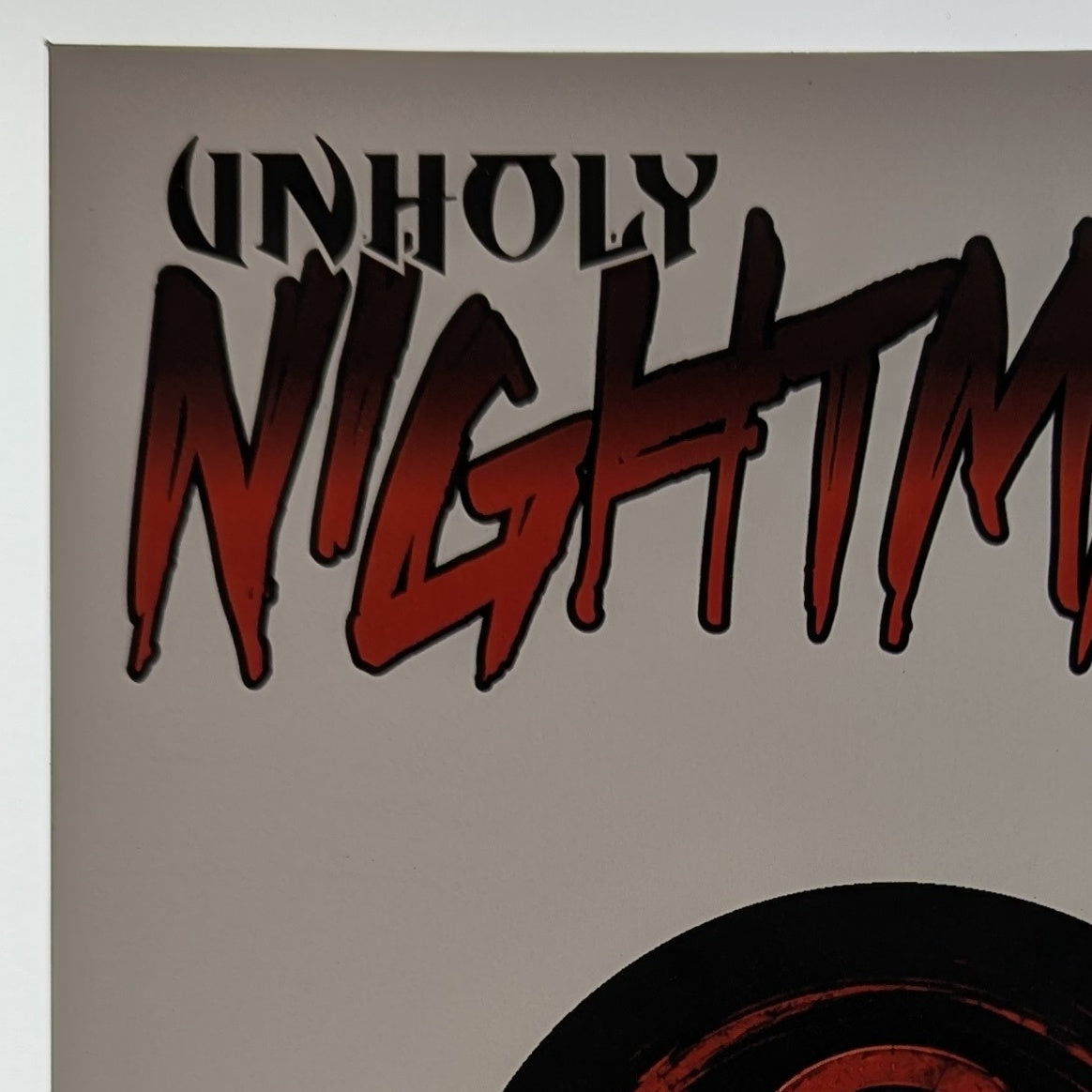 Unholy Nightmare #3 Cover A Trade Aurelio Mazzara