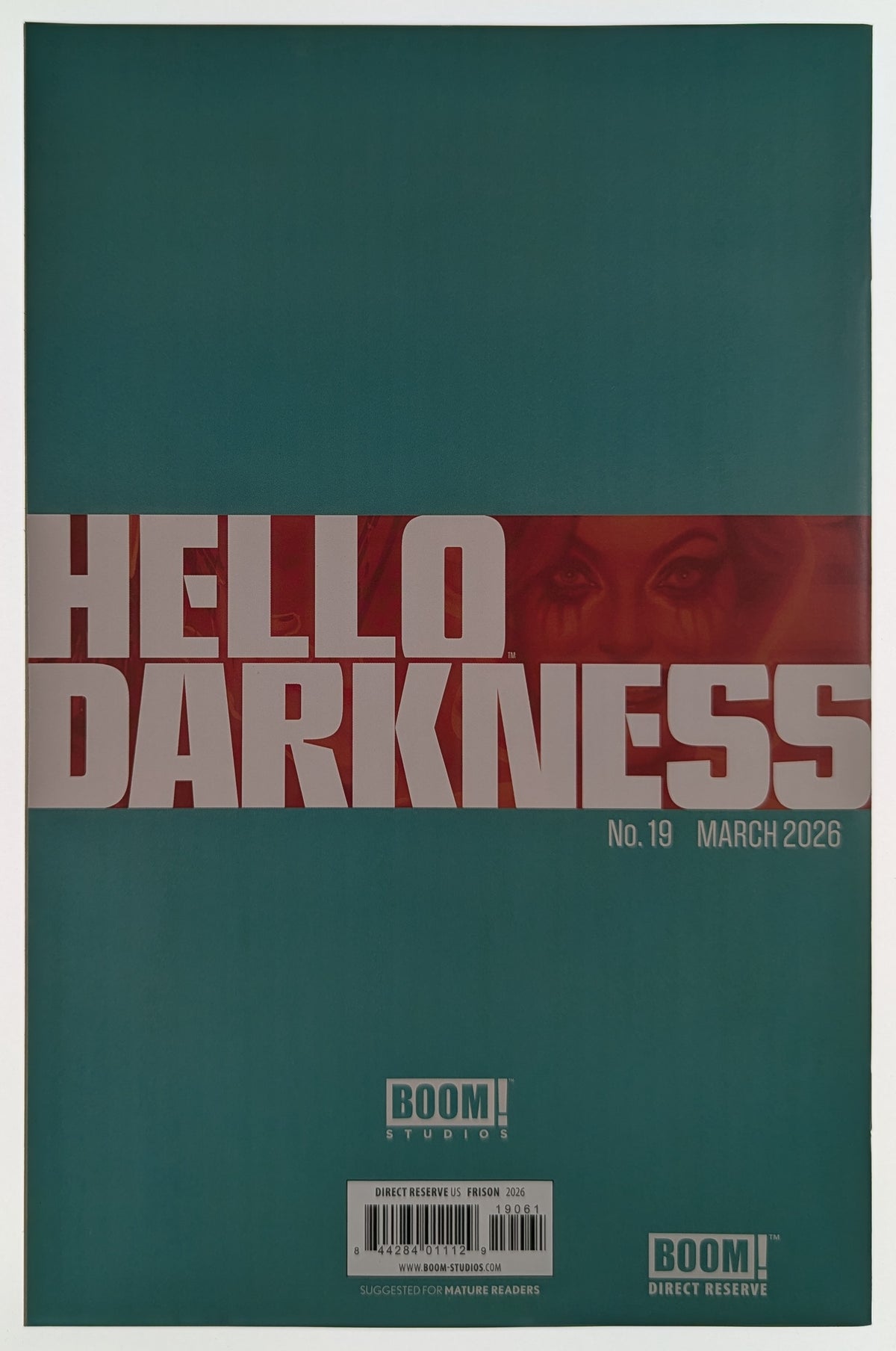 Hello Darkness #19 C2E2 Blind Bag Green Jenny Frison LTD 230