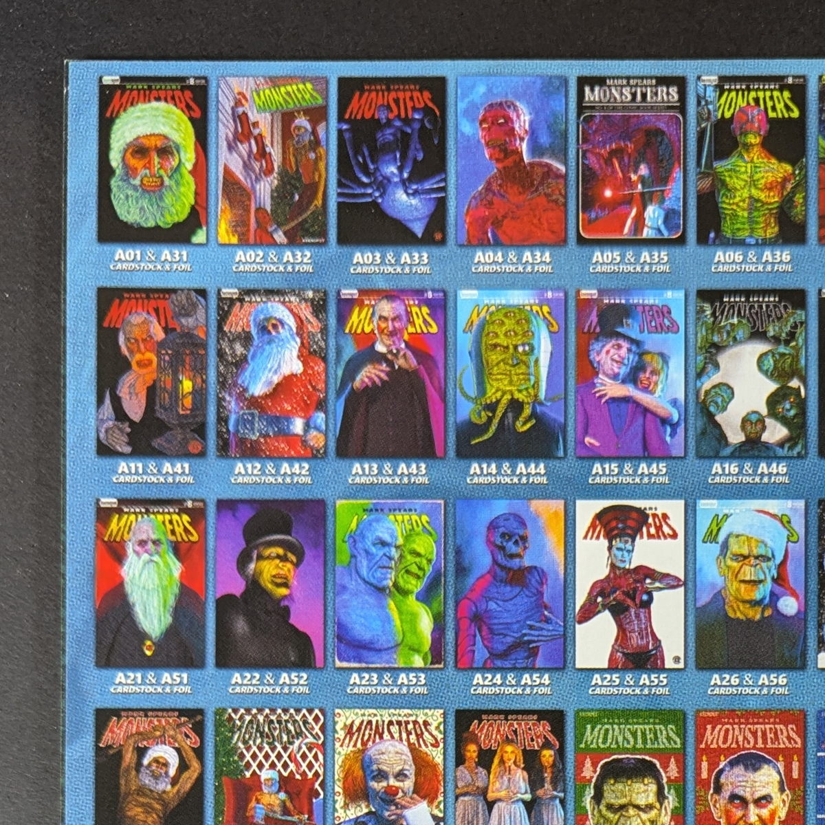 Mark Spears Monsters #8 - A19 1:34 Virgin Ratio Cover