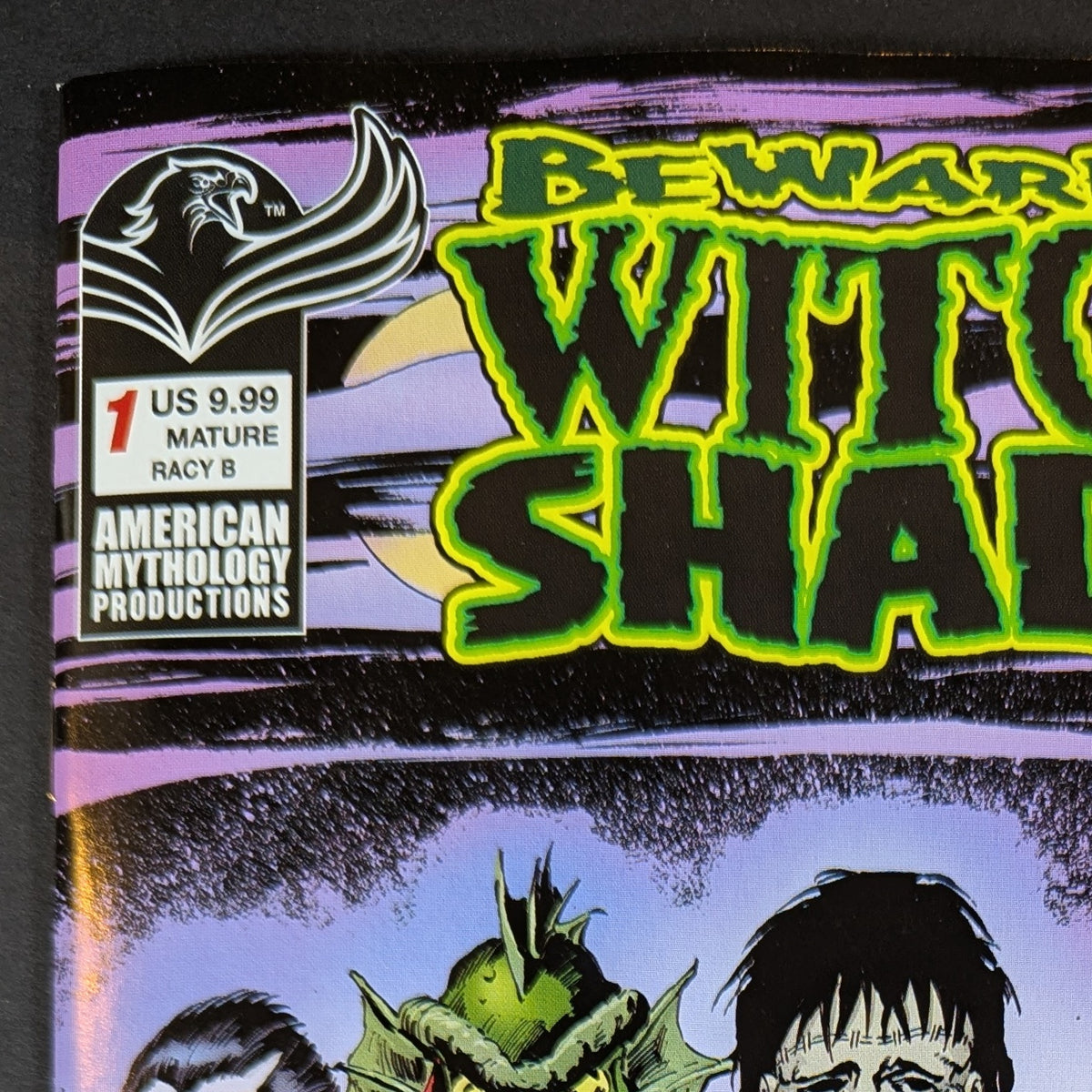 Beware the Witchs Shadow Monster Bash #1 CVR D Dan Parsons Risque VAR (MR)