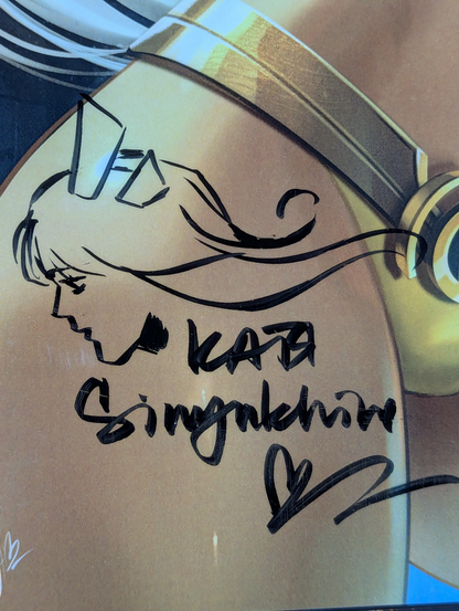 CGC 9.9 JSA | Waifu Chronicles "Huntress Makima" Cvr E Signed Katya Sinyukhina