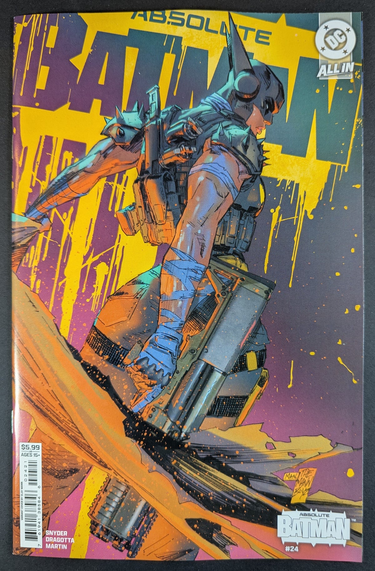 Absolute Batman #24 CVR B Clay Mann Card Stock VAR