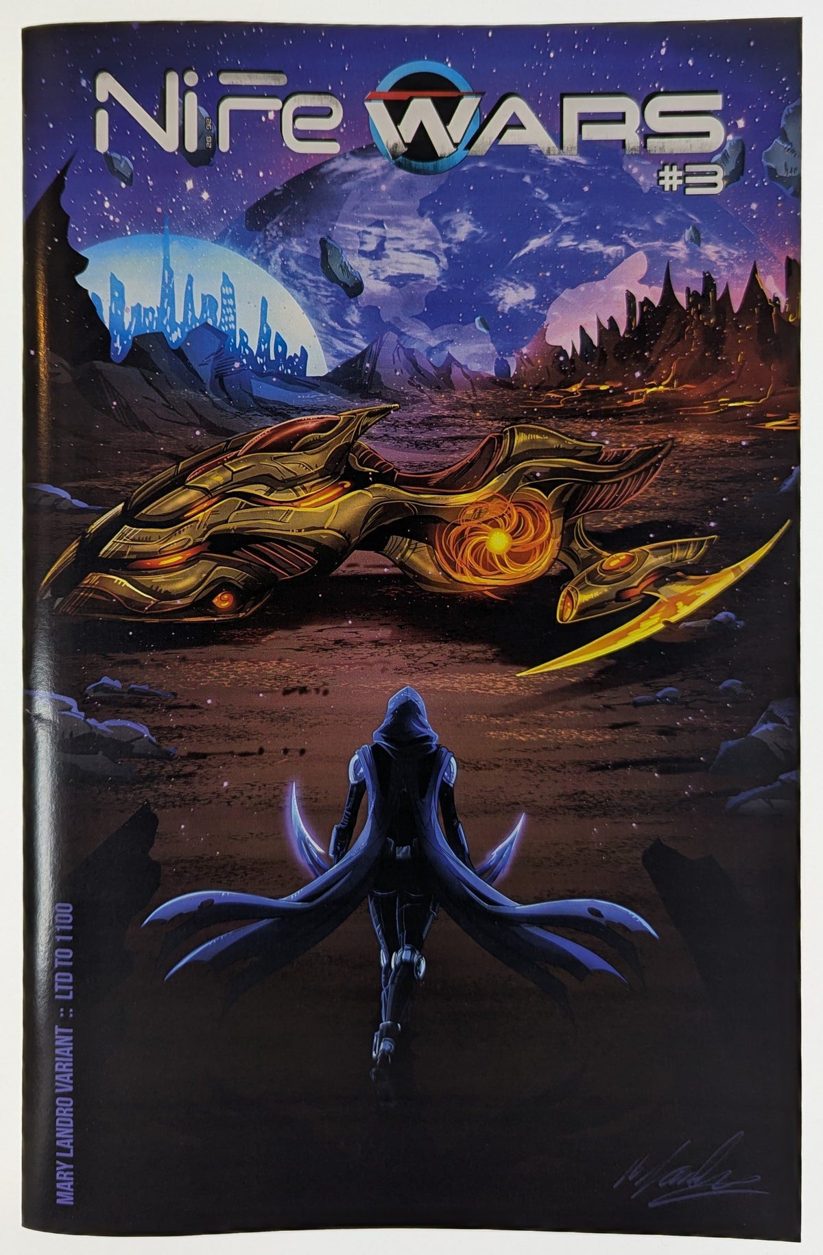 NiFe Wars #3 Blind Bag Mary Landro Variant, LTD to 1100 VF/NM