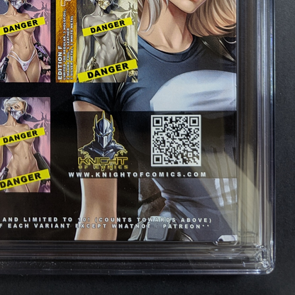 CGC 9.9 JSA | Waifu Chronicles "Vigilante Rem" Signed/Remark Katya Sinyukhina