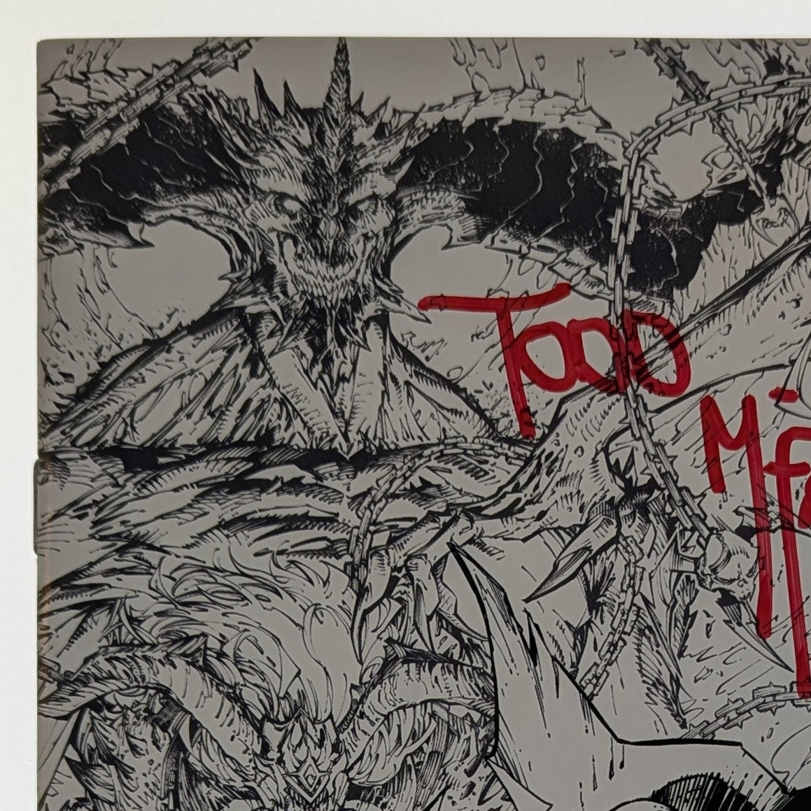 NYCC Exclusive Diablo Immortal x Spawn Color / B&W Signed Todd McFarlane LTD 850