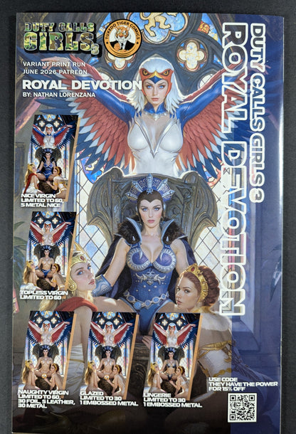 Duty Calls Girls 3 | "Royal Devotion" Metal Naughty Nathan Lorenzana PE 10/30