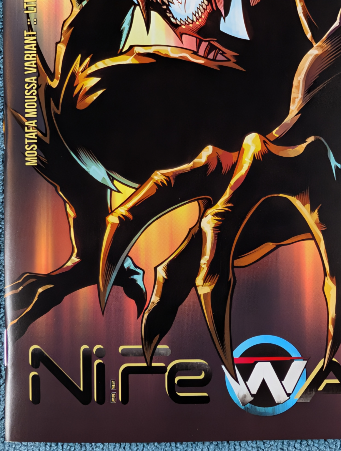 Nife Wars #1 Blind Bag Comic Book - Mostafa Moussa Variant LTD 1800