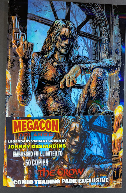 The Crow | Megacon Legendary Johnny Desjardins Embossed Foil LTD 50 NM-
