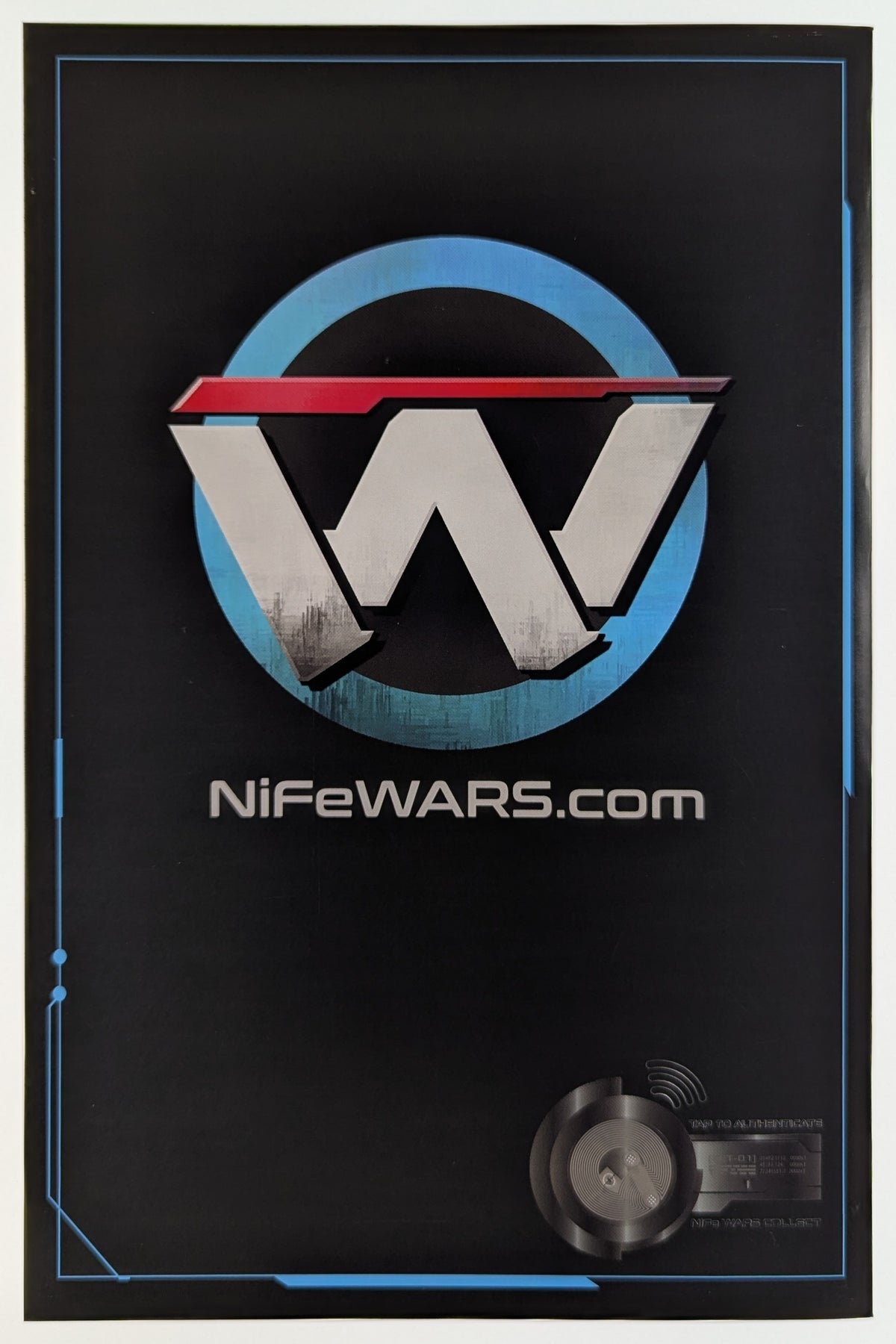 NiFe Wars #1 Mostafa Moussa Variant, Ltd to 1800 NM