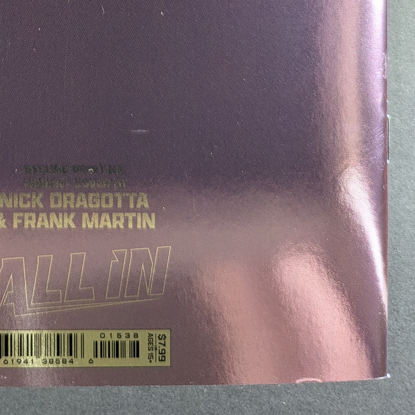 Absolute Batman #15Y 2nd Printing Nick Dragutta Foil Variant VF/NM