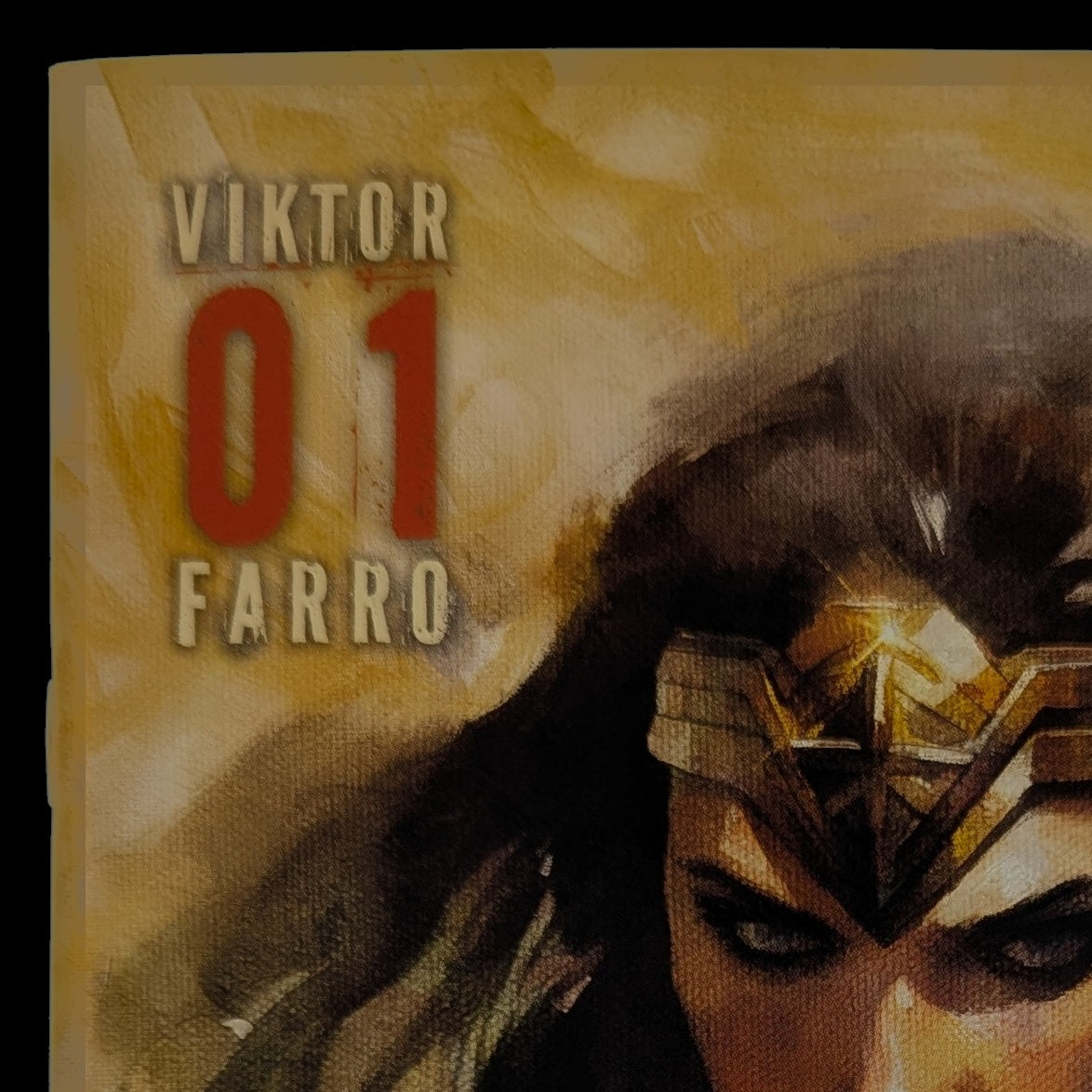 Viktor Farro Art Book | Wonder Woman Signed by Viktor Farro COA