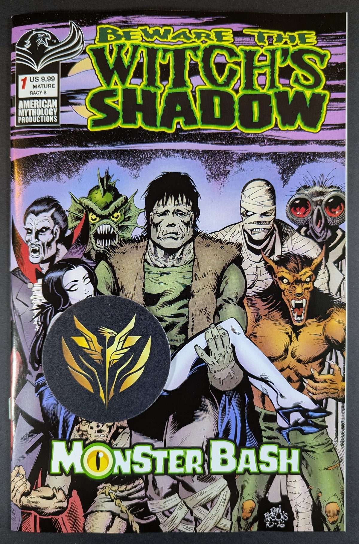 Beware the Witchs Shadow Monster Bash #1 CVR D Dan Parsons Risque VAR (MR)