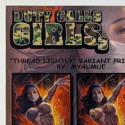 Duty Calls Girls 3 | "Thread Lightly" Naughty Glazed Myaumue PE 17/30 VF-