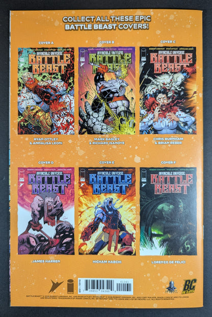 Invincible: Battle Beast | Signed by Katya Sinyukhina and R. Ottley