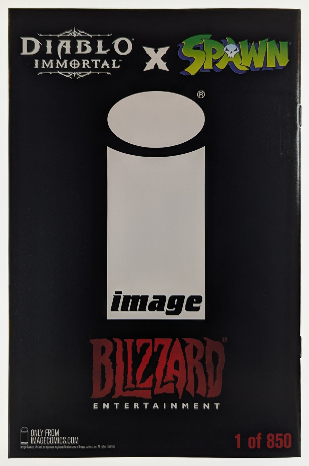 NYCC Exclusive Diablo Immortal x Spawn Color / B&W Signed Todd McFarlane LTD 850