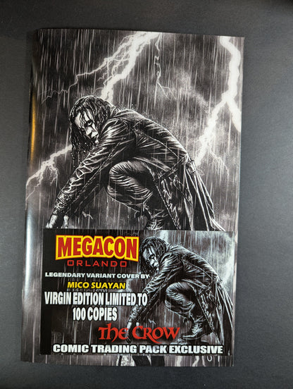 The Crow | Megacon Legendary Mico Suayan Virgin Trading Pack Vrt LTD 100 COA NM+
