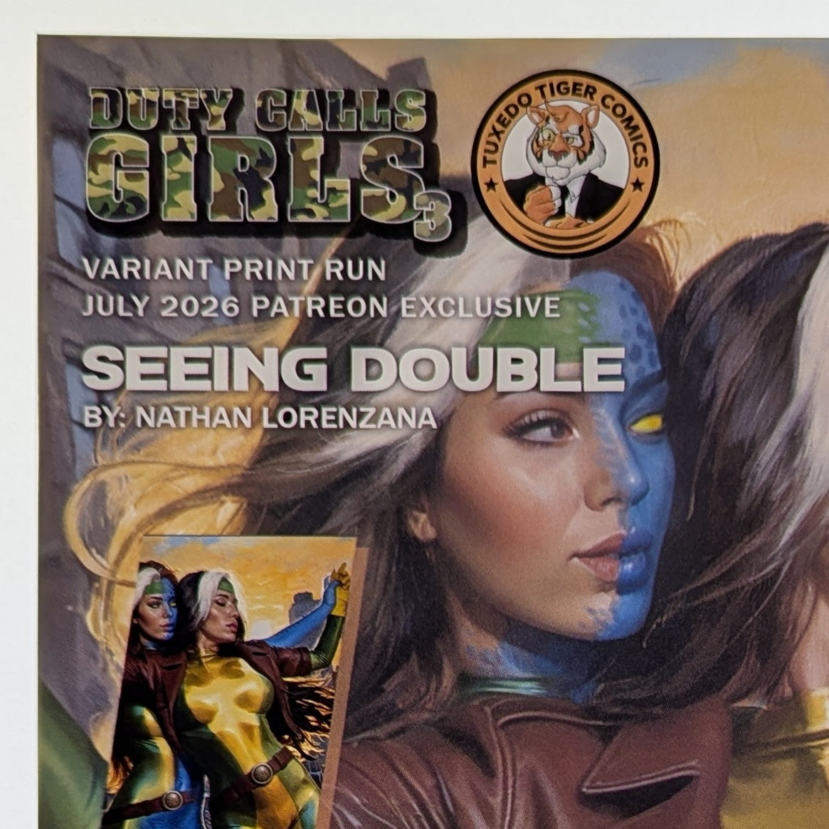 Duty Calls Girls | "Seeing Double" Metal Naughty Nathan Lorenzana PE 12/30
