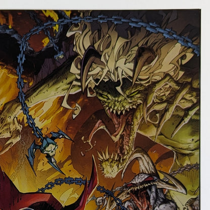 NYCC Exclusive Diablo Immortal x Spawn Color / B&W Signed Todd McFarlane LTD 850