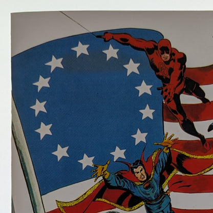 Daredevil #1 Sal Buscema Bicentennial Calendar Hidden Gem Cover