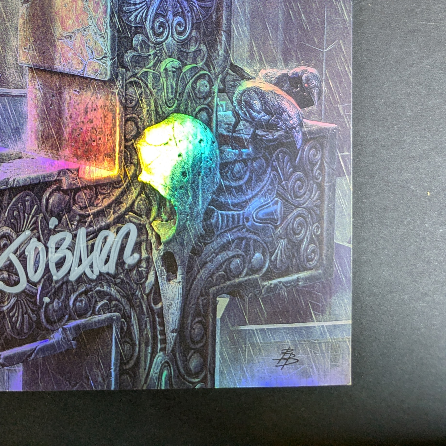 The Crow Virgin Foil Edition Signed O'Barr with COA NYCC LTD 75 NM