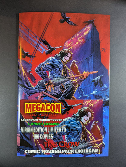 The Crow | Megacon Legendary Lipwei Chang Virgin Trading Pack LTD 100 COA NM+
