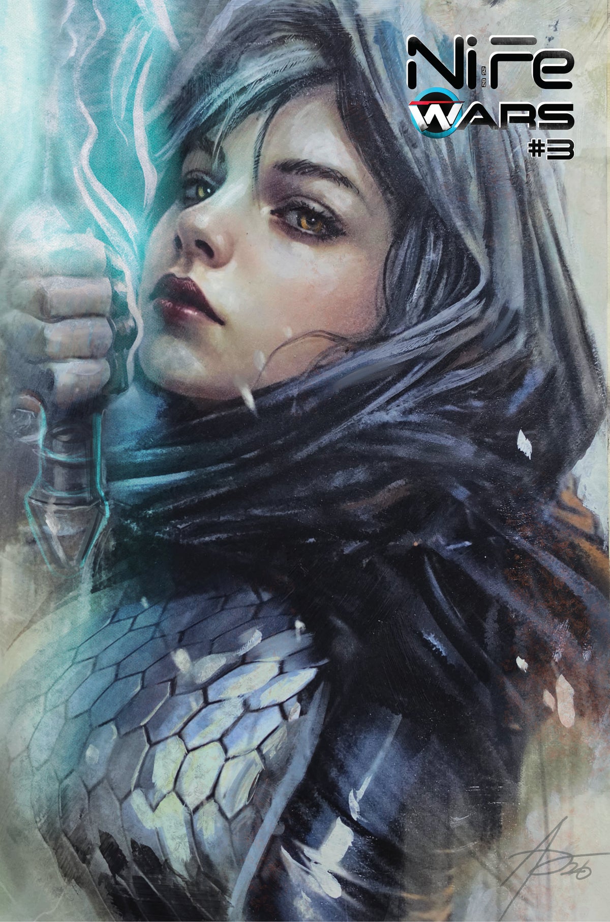 NIFE WARS #3 | COVER A TRADE PHOENIX HAWK COLLECTIBLES EXCLUSIVE RUDY AO