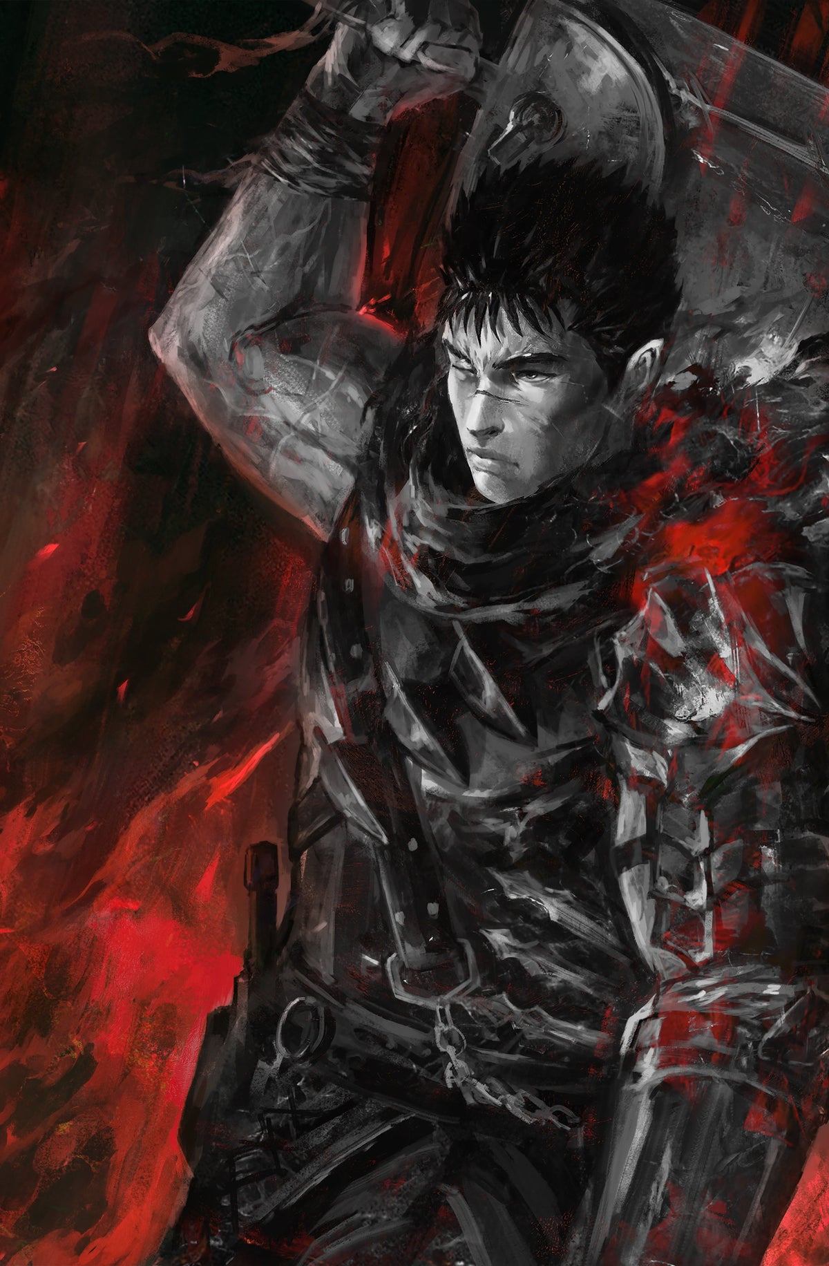 TRIBUTE KENTARO MIURA CREATOR OF BERSERK - SHIMHAQ COVER A KNIGHT OF COMICS FANEXPO NEW ORLEANS 2026 EXCLUSIVE LTD 100