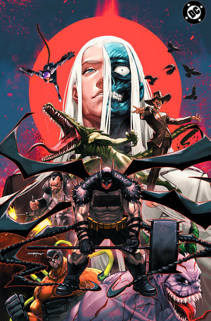ABSOLUTE BATMAN #21 - SANTA FUNG TRADE, VIRGIN & SPOT FOIL VARIANT KNIGHT OF COMICS EXCLUSIVE BUNDLE SET (REGULAR COVER A FOR FREE) LTD 100