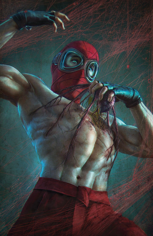 MIDNIGHT SPIDER-MAN #1 - TIAGO DA SILVA VIRGIN VARIANT KNIGHT OF COMICS NYCC 2026 EXCLUSIVE LTD 1000