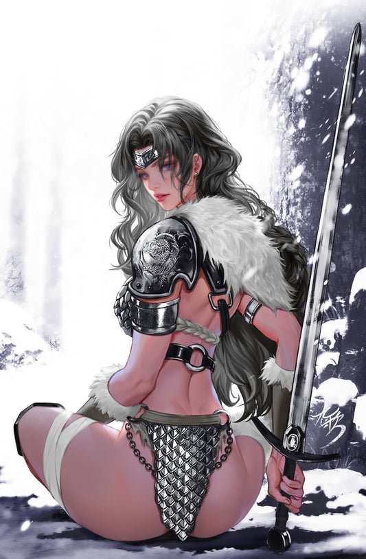 RED SONJA SHE-DEVIL WITH A SWORD #3 - FAN YANG COVER D VIRGIN VARIANT KNIGHT OF COMICS SDCC 2026 EXCLUSIVE LTD 50