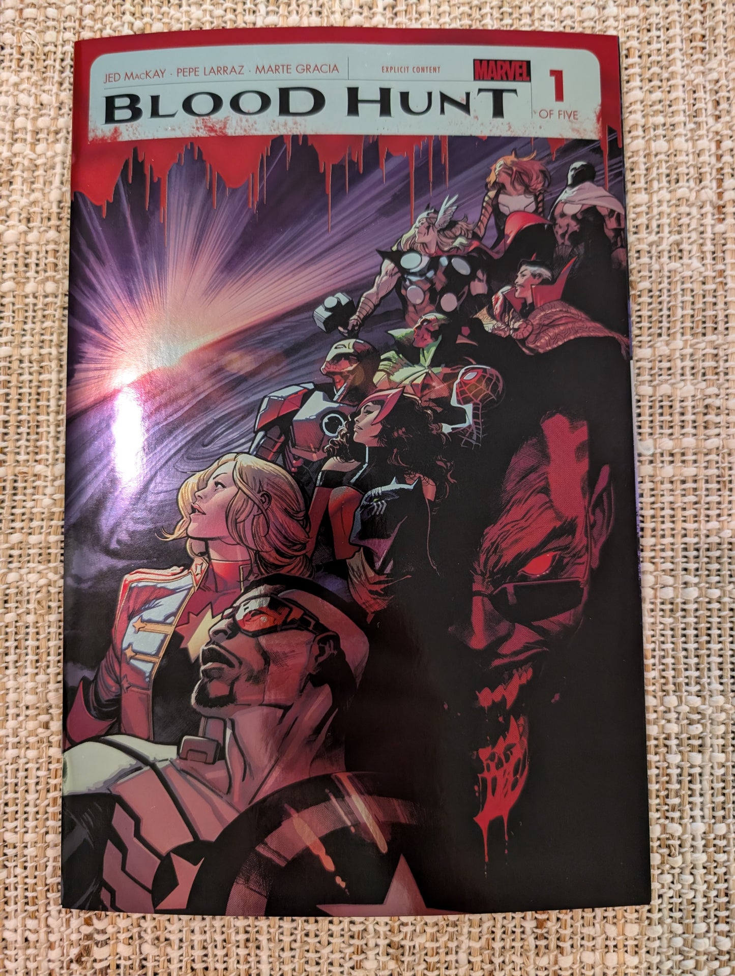 Blood Hunt 1 | Whatnot Marvel '24 NYCC | Standard Foil Limited 1,500