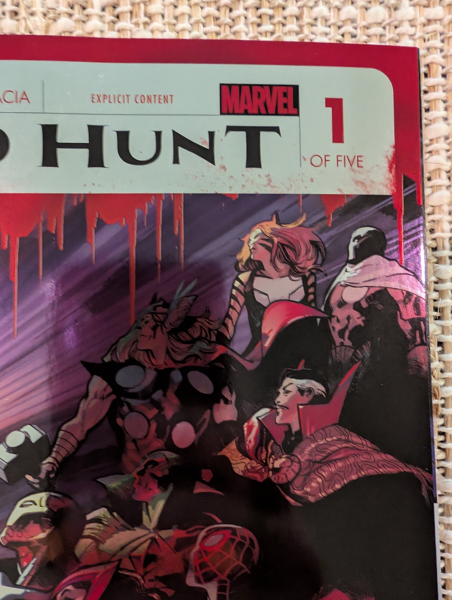 Blood Hunt 1 | Whatnot Marvel '24 NYCC | Standard Foil Limited 1,500