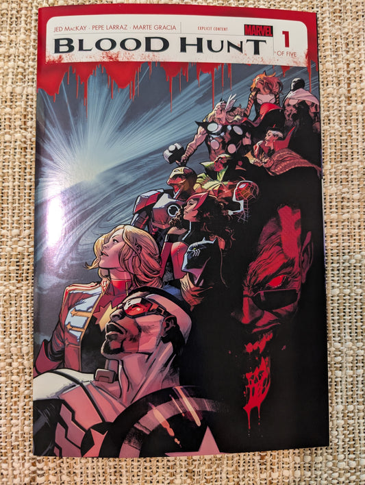 Blood Hunt #1 | Whatnot Marvel '24 NYCC | Silver Foil Limited 1,000