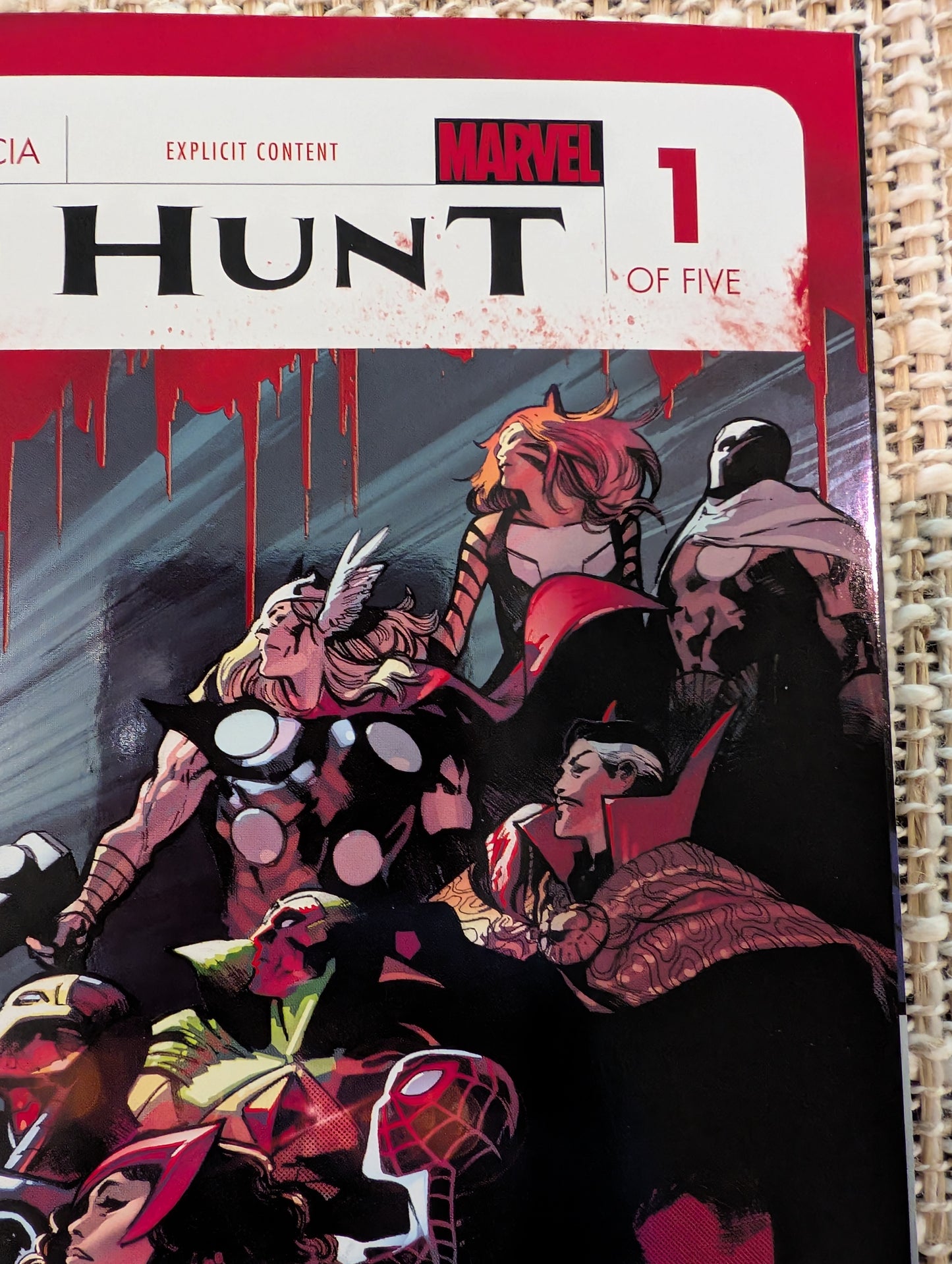 Blood Hunt #1 | Whatnot Marvel '24 NYCC | Silver Foil Limited 1,000