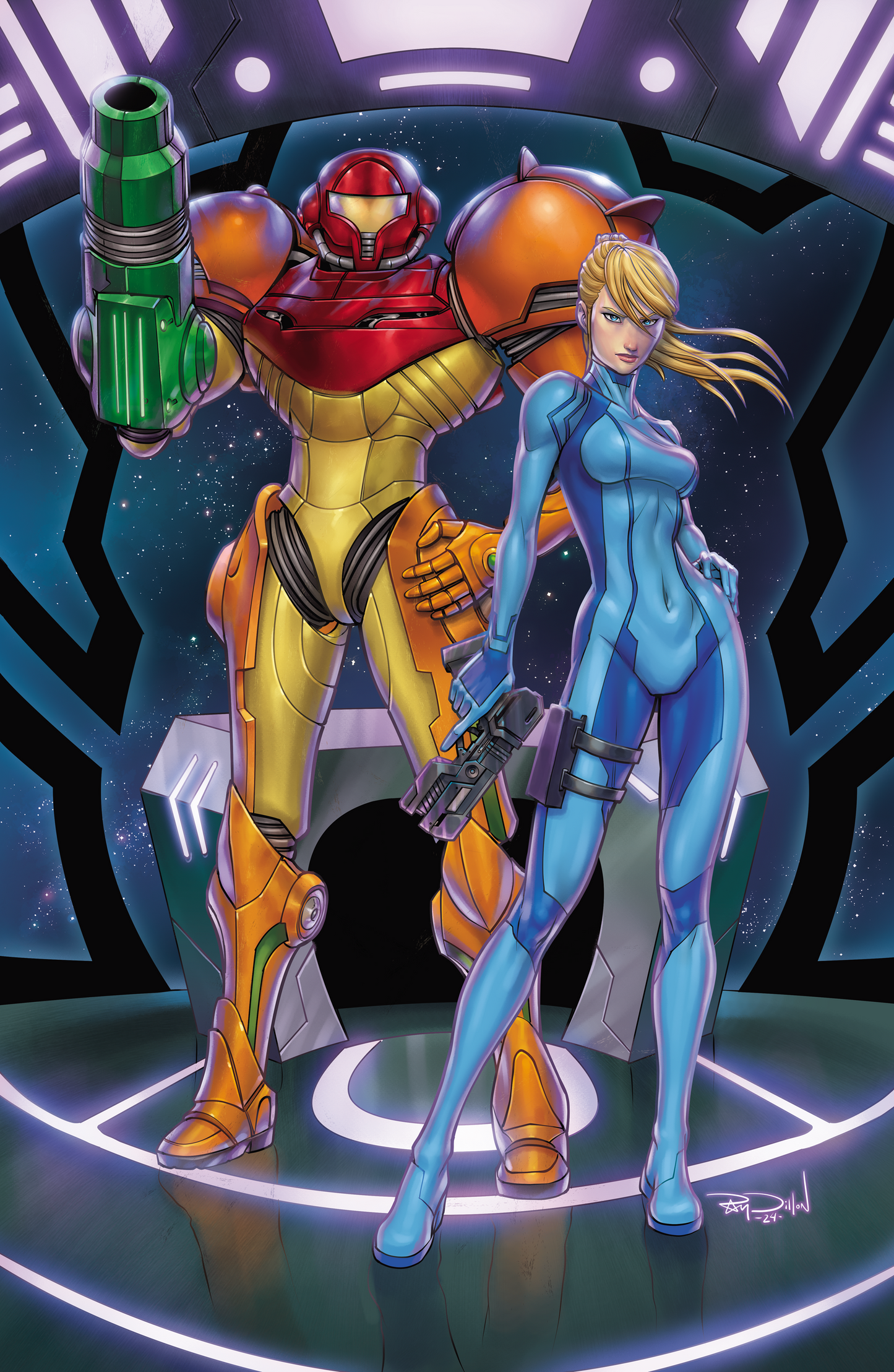 Duty Calls Girls 2 "Galaxy Protector" Phoenix Hawk Collectibles Exclusive by Ray Dillon PREORDER