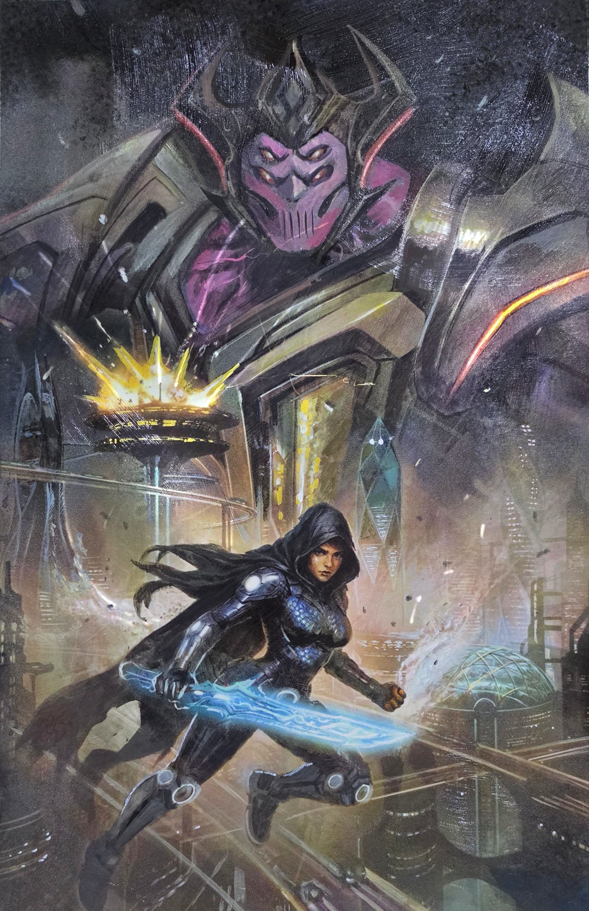 NiFe Wars #3 | Cover C Virgin Phoenix Hawk Collectibles Excl. Rudy Ao