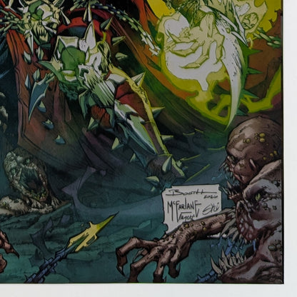 NYCC Exclusive Diablo Immortal x Spawn Color / B&W Signed Todd McFarlane LTD 850