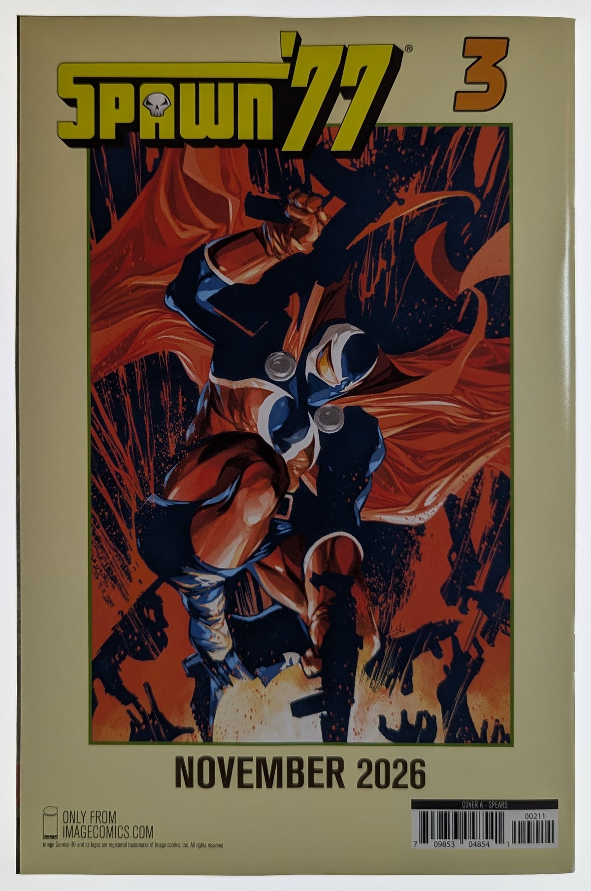 Spawn 77 #2 (OF 3) CVR A Mark Spears