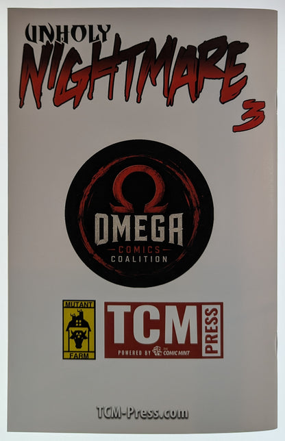 Unholy Nightmare #3 Cover C Virgin Shane Connery Volk