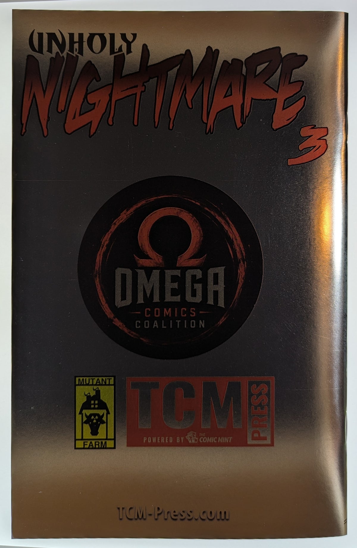 Unholy Nightmare #3 Cover G Virgin Vu Danh Foil