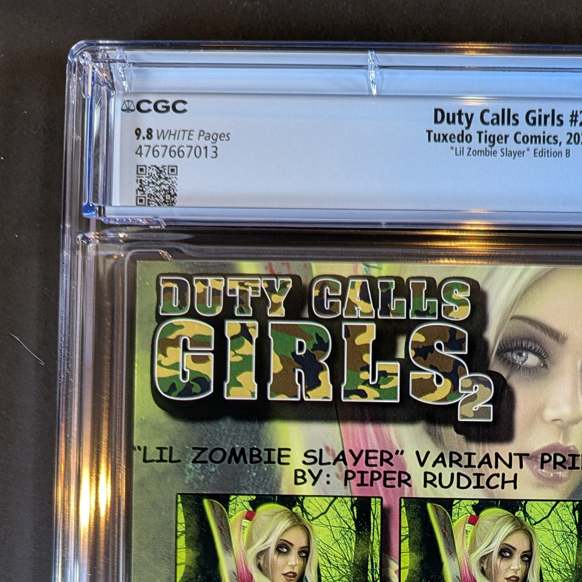 Duty Calls Girls 2 | "Lil Zombie Slayer" Topless Piper Rudich