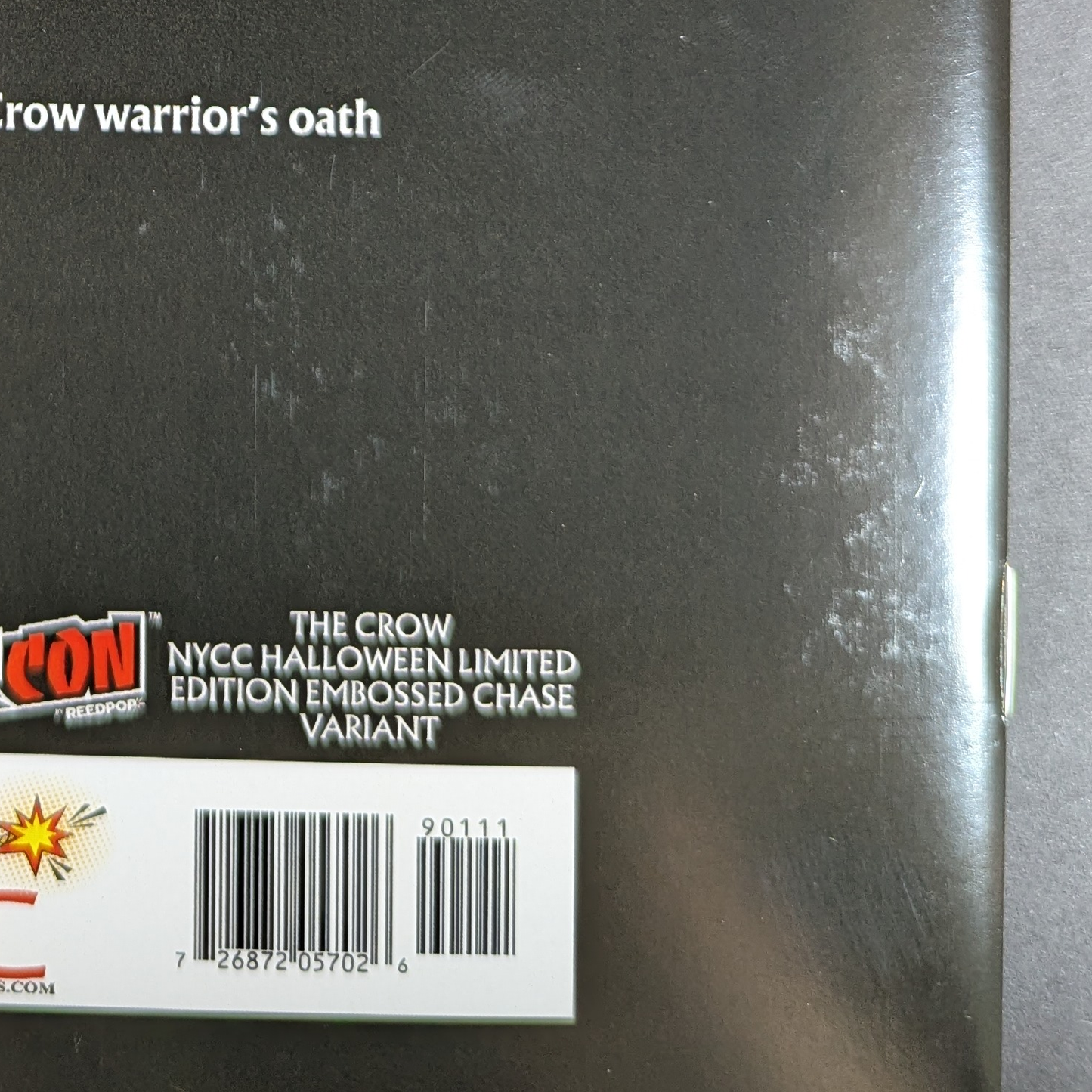 The Crow | NYCC Exclusive LTD 50 Virgin Embossed Edition VF/NM