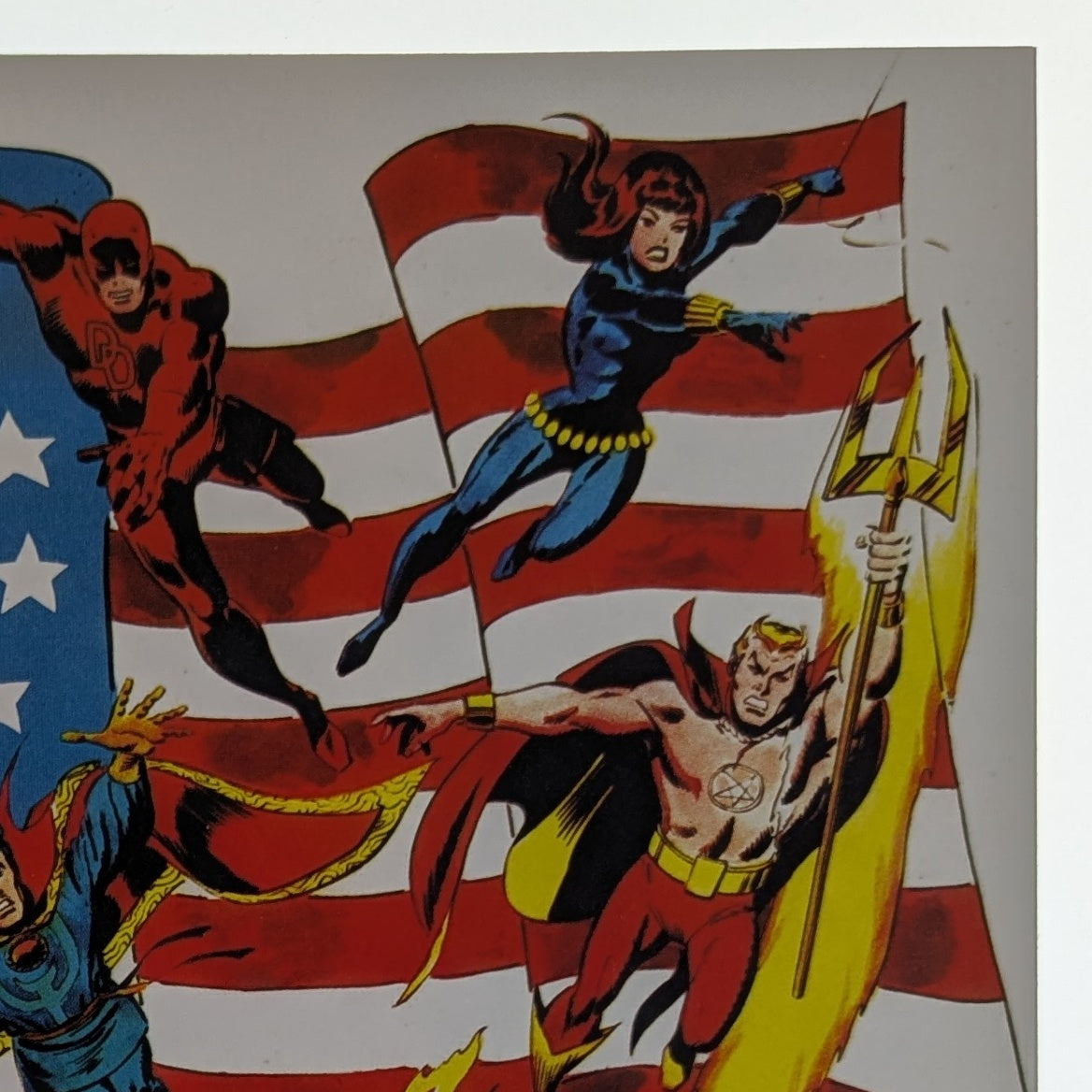 Daredevil #1 Sal Buscema Bicentennial Calendar Hidden Gem Cover