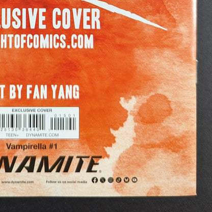 Vampirella #1 Heroescon Exclusive LTD 100 Fen Yeng