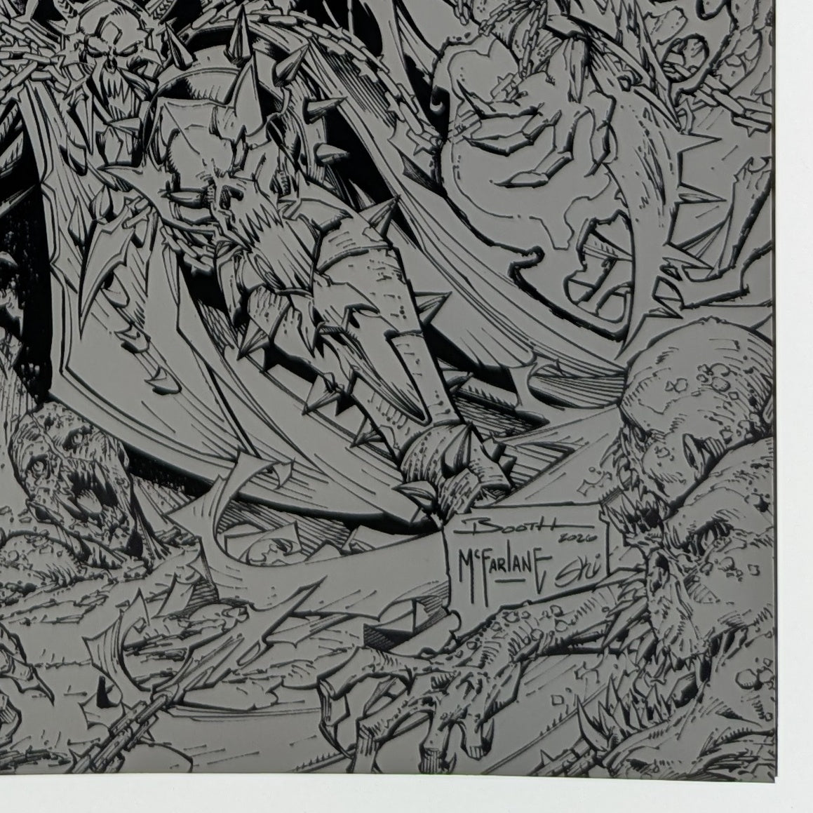 NYCC Exclusive Diablo Immortal x Spawn Color / B&W Signed Todd McFarlane LTD 850
